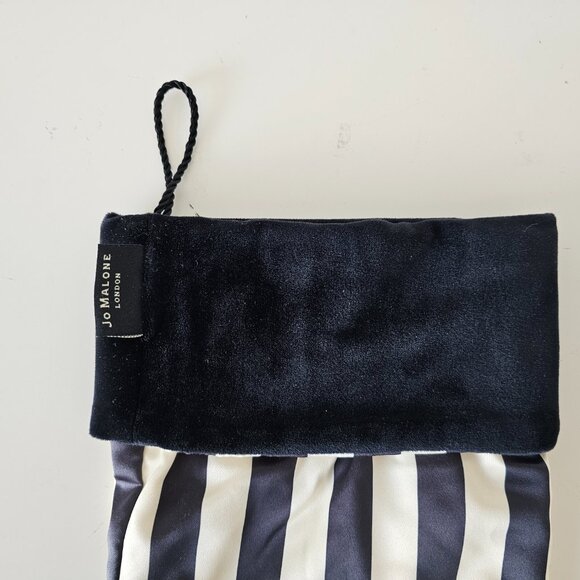 New JO MALONE Black Yellow Stripe Xmas Christmas Stocking - Pair of 2 - LTD ED - Picture 3 of 5